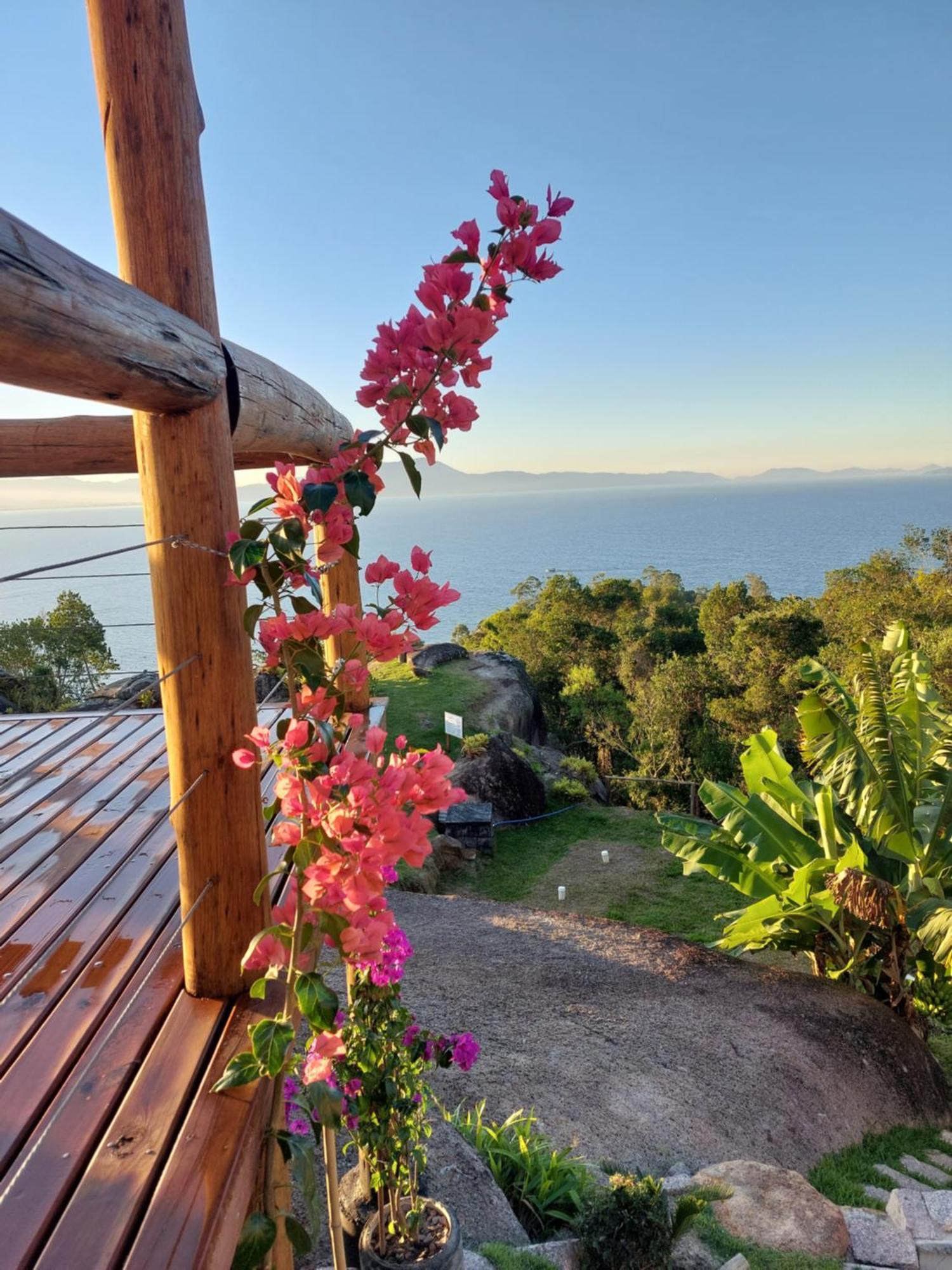 Casa Mirante Do Sol-Vista Exuberante Com Spa Governador Celso Ramos Εξωτερικό φωτογραφία